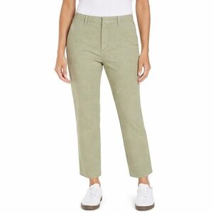 GAP Women's Size 10 Slim Ankle Pant Green Cotton Blend H0873